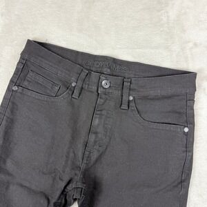 Cody James Jeans Mens 34x30(28.25) Black Straight Leg Mid Rise Stretch Denim EUC